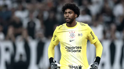 Hugo Souza, goleiro do Corinthians. Foto: Marcello Zambrana/AGIF