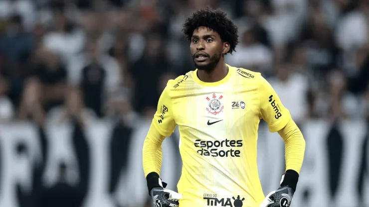 Hugo Souza, goleiro do Corinthians. Foto: Marcello Zambrana/AGIF