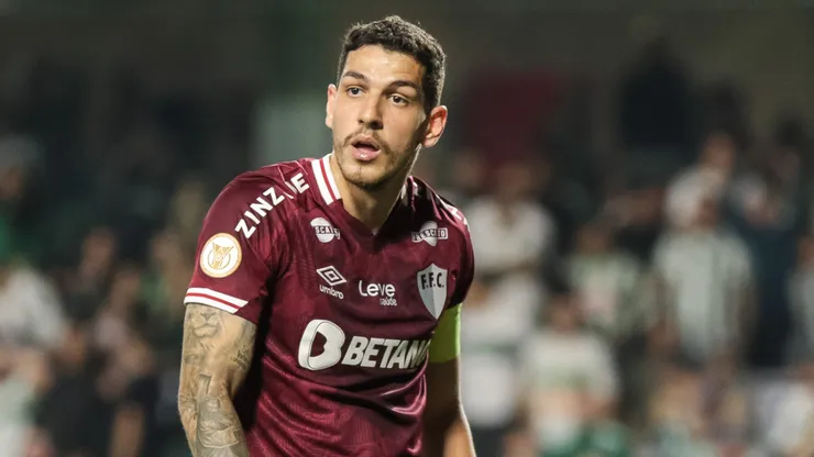 Nino em ação pelo Fluminense. Foto: Robson Mafra/AGIF