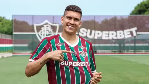 Millán pode estrar contra o Operário-PR - Foto: Lucas Merçon/Fluminense.