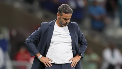 Artur Jorge tecnico do Cruzeiro durante partida contra o Vitoria no estadio Mineirao pelo campeonato Brasileiro A 2026. Foto: Gilson Lobo/AGIF