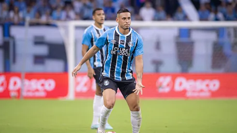 Erick Noriega jogador do Gremio durante partida contra o Novo Hamburgo no estadio Arena do Gremio pelo campeonato Gaucho 2026.