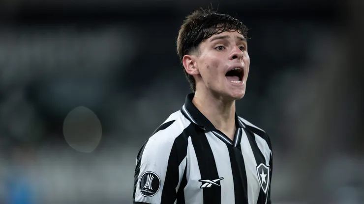 Montoro jogador do Botafogo durante partida contra o Barcelona de Guayaquil no estadio Engenhao pelo campeonato Copa Libertadores 2026.
