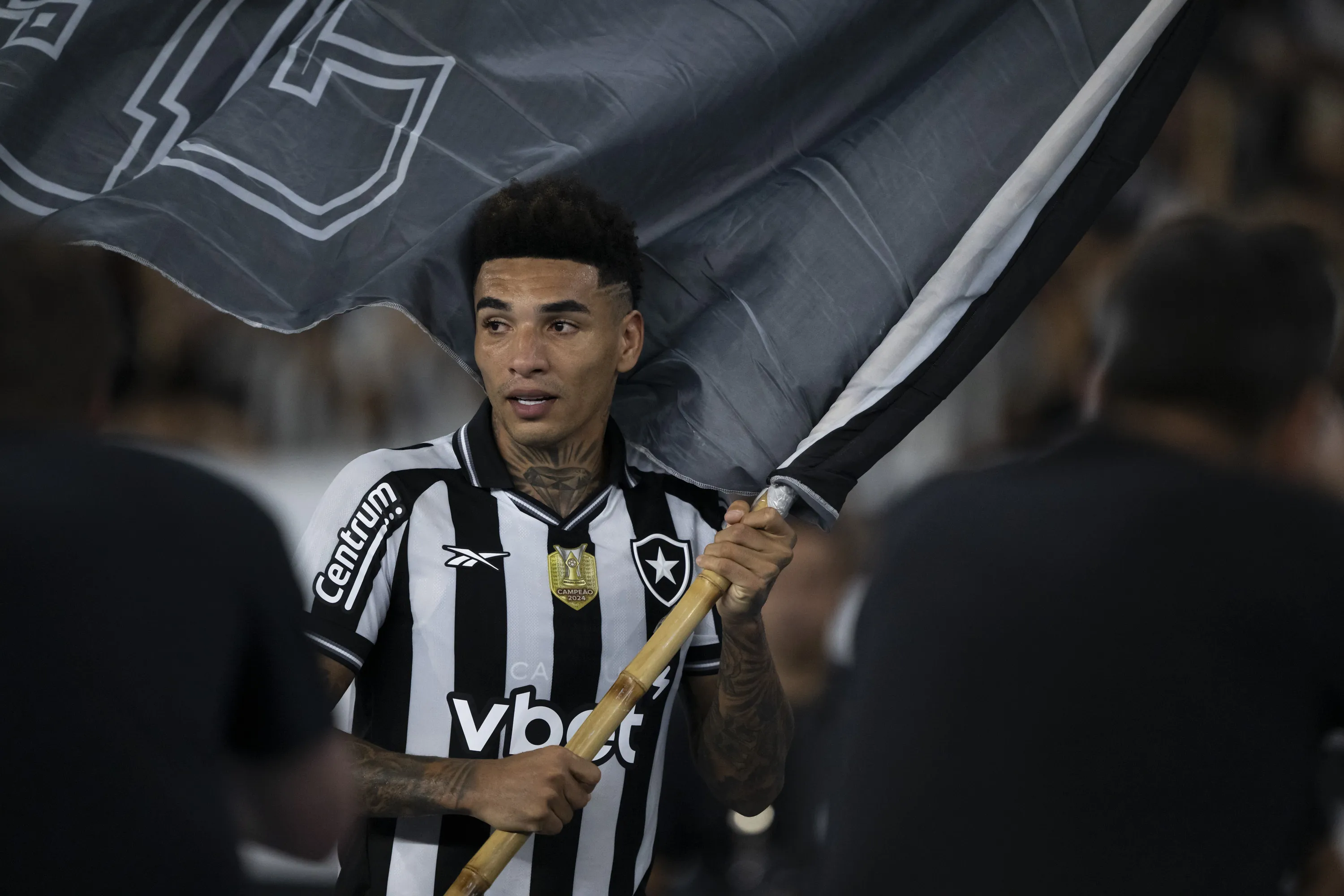 Igor Jesus jogador do Botafogo apos partida contra o Ceara no estadio Engenhao pelo campeonato Brasileiro A 2025. Foto: Jorge Rodrigues/AGIF
