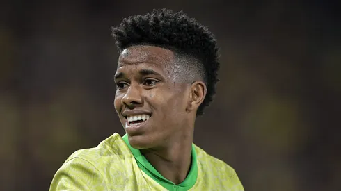 Estevao jogador do Brasil durante partida contra o Chile no estadio Maracana pelo campeonato Eliminatorias Copa Do Mundo 2026. Foto: Thiago Ribeiro/AGIF