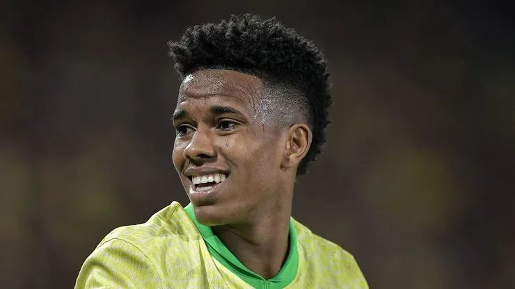 Estevao jogador do Brasil durante partida contra o Chile no estadio Maracana pelo campeonato Eliminatorias Copa Do Mundo 2026. Foto: Thiago Ribeiro/AGIF