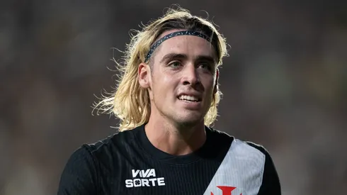 Spinelli jogador do Vasco durante partida contra o Sao Paulo no estadio Sao Januario pelo campeonato Brasileiro A 2026. Foto: Jorge Rodrigues/AGIF
