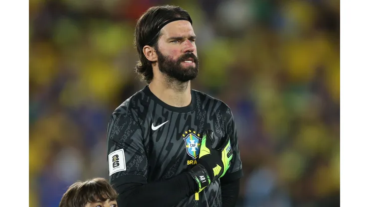 RJ - RIO DE JANEIRO - 04/09/2025 - ELIMINATORIAS COPA DO MUNDO 2026, BRASIL X CHILE - Alisson goleiro durante a partida entre Brasil e Chile no Maracana no Rio de Janeiro (RJ), pelas Eliminatorias da Copa do Mundo 2026. Foto: Marlon Costa/AGIF