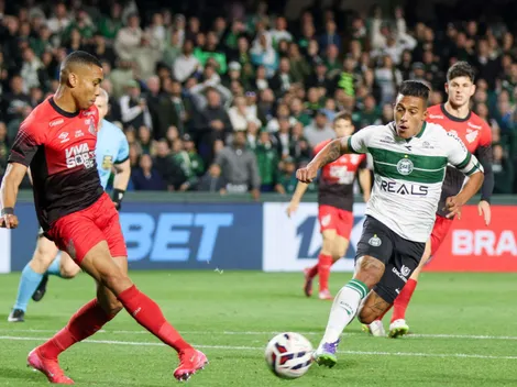 Coritiba terá desfalque de Sebastián Gómez diante do Grêmio