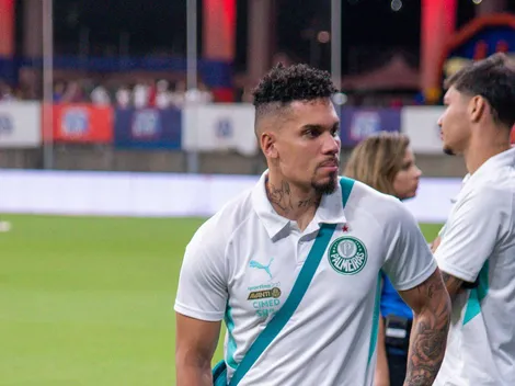 Paulinho evolui e treina pelo Palmeiras