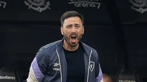 Davide Ancelotti durante confronto contra o Corinthians no Brasileirão de 2025.