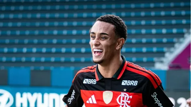 Ryan Roberto, atacante do Flamengo – Foto: Gilvan de Souza – Flickr Flamengo.