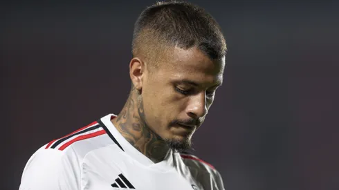 Diego Costa durante confronto contra o Ituano na Copa do Brasil de 2023.