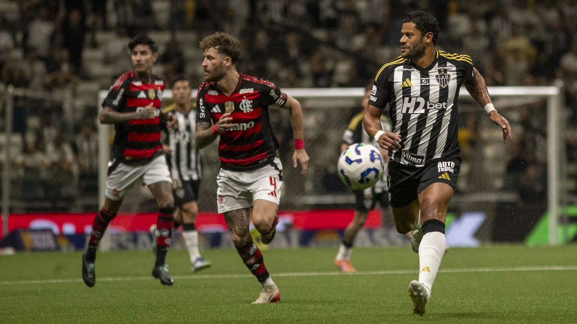 Atlético-MG x Flamengo. Foto: Fernando Moreno/AGIF