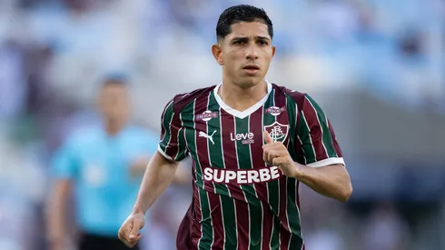 Savarino em campo pelo Fluminense. Foto: Jorge Rodrigues/AGIF