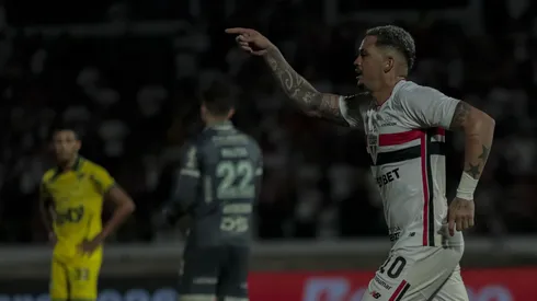 Luciano em São Paulo x Mirassol pelo Brasileirão 2026. Foto: Marco Miatelo/AGIF