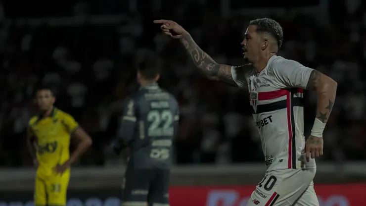 Luciano em São Paulo x Mirassol pelo Brasileirão 2026. Foto: Marco Miatelo/AGIF