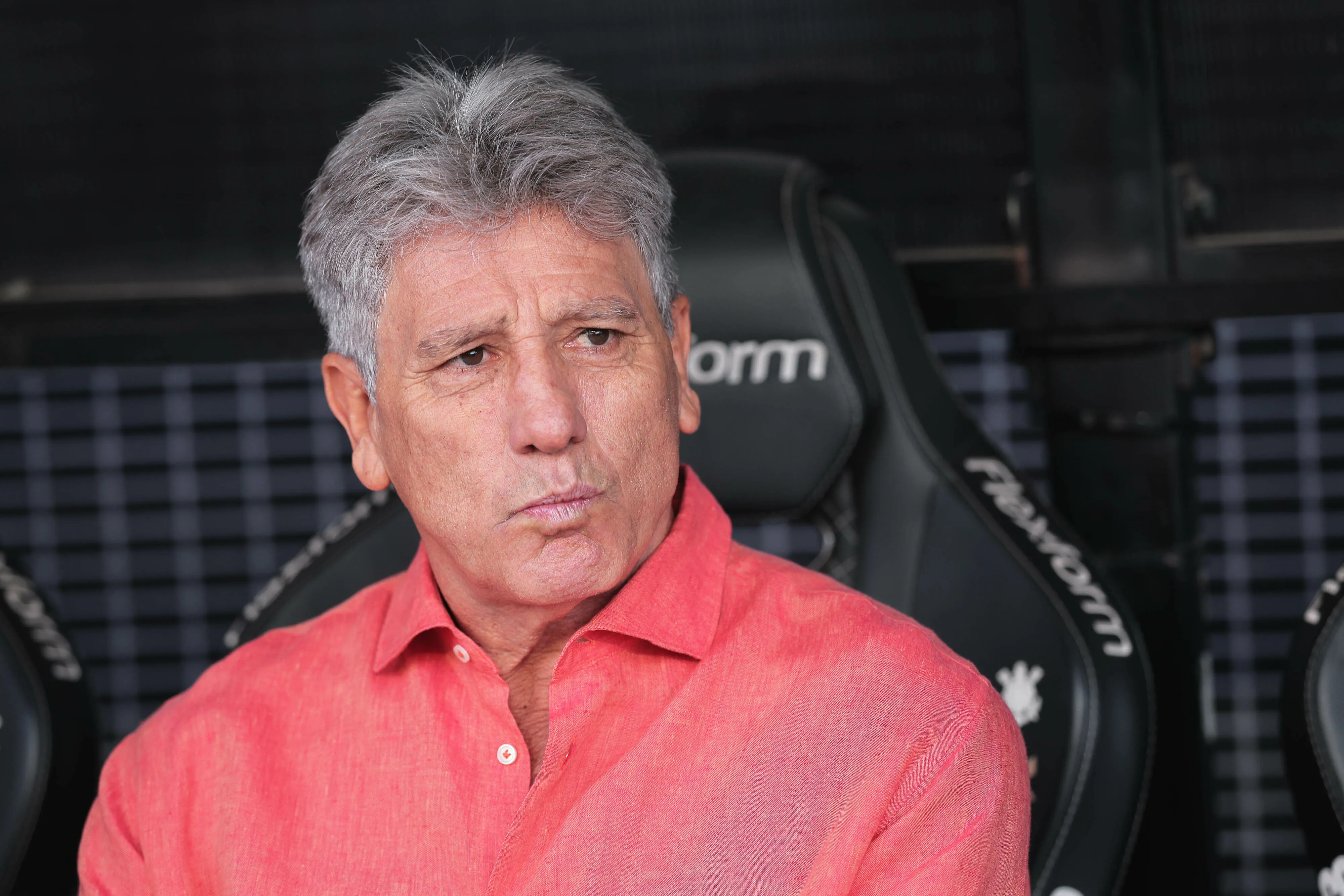 Renato Gaucho tecnico do Vasco durante partida contra o Corinthians no estadio Arena Corinthians pelo campeonato Brasileiro A 2026. Foto: Ettore Chiereguini/AGIF