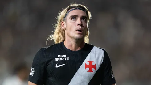 Spinelli jogador do Vasco durante partida contra o Sao Paulo no estadio Sao Januario pelo campeonato Brasileiro A 2026. Foto: Jorge Rodrigues/AGIF