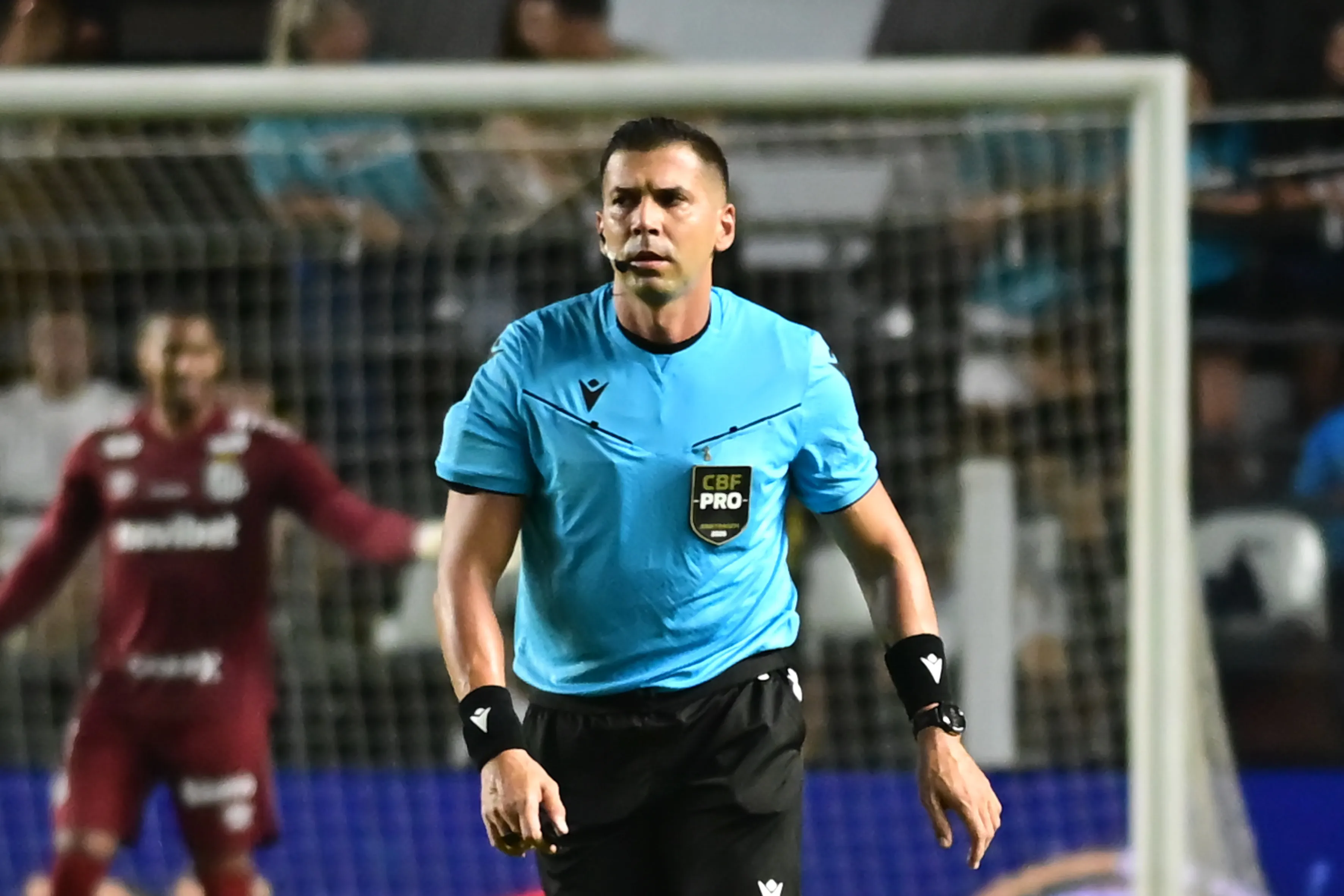 O arbitro do Rio de Janeiro Bruno Arleu de Araujo durante partida pela Copa do Brasil 2026 Foto: Jota Erre/AGIF