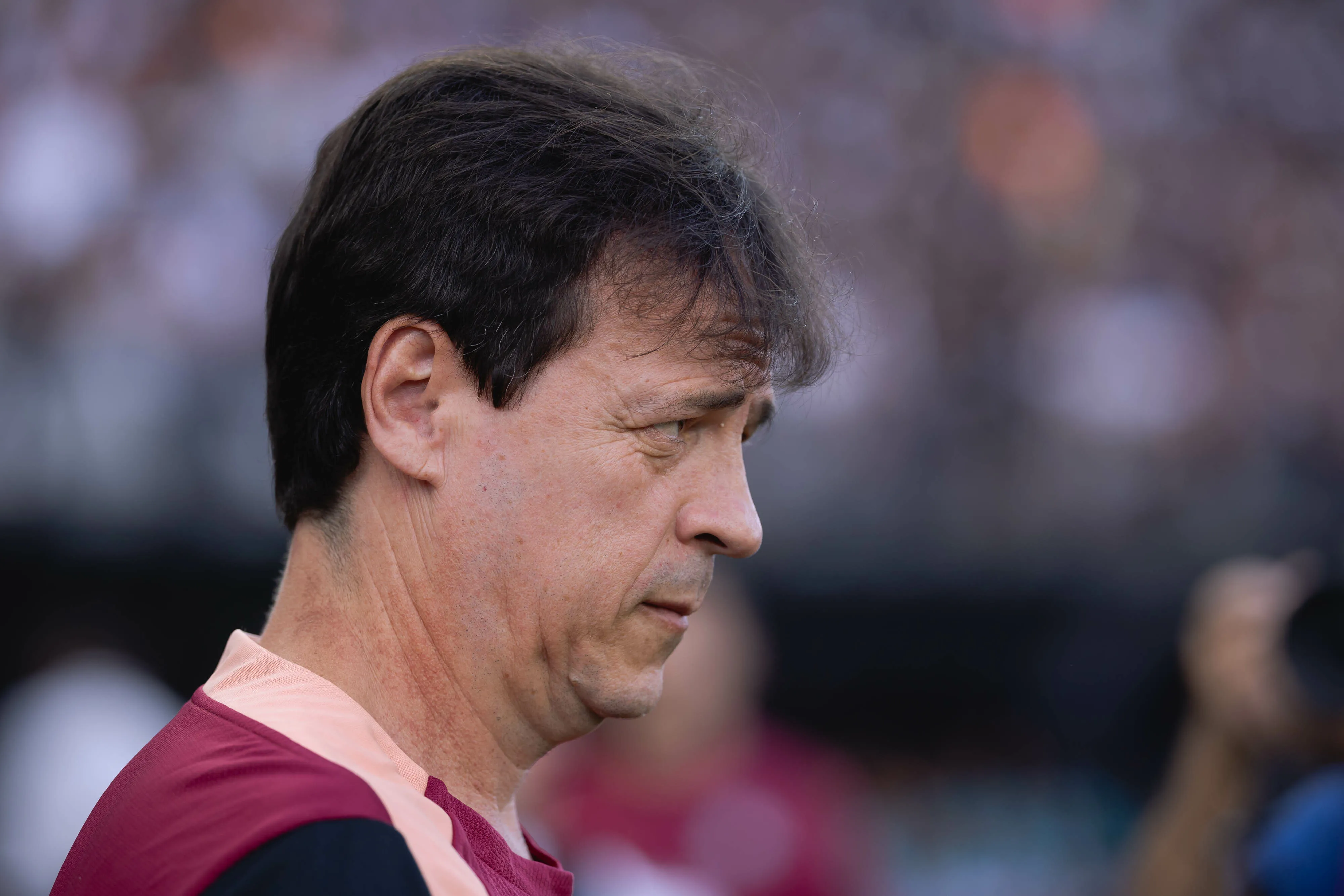 Fernando Diniz tecnico do Corinthians durante partida contra o Vasco no estadio Arena Corinthians pelo campeonato Brasileiro A 2026. Foto: Ettore Chiereguini/AGIF