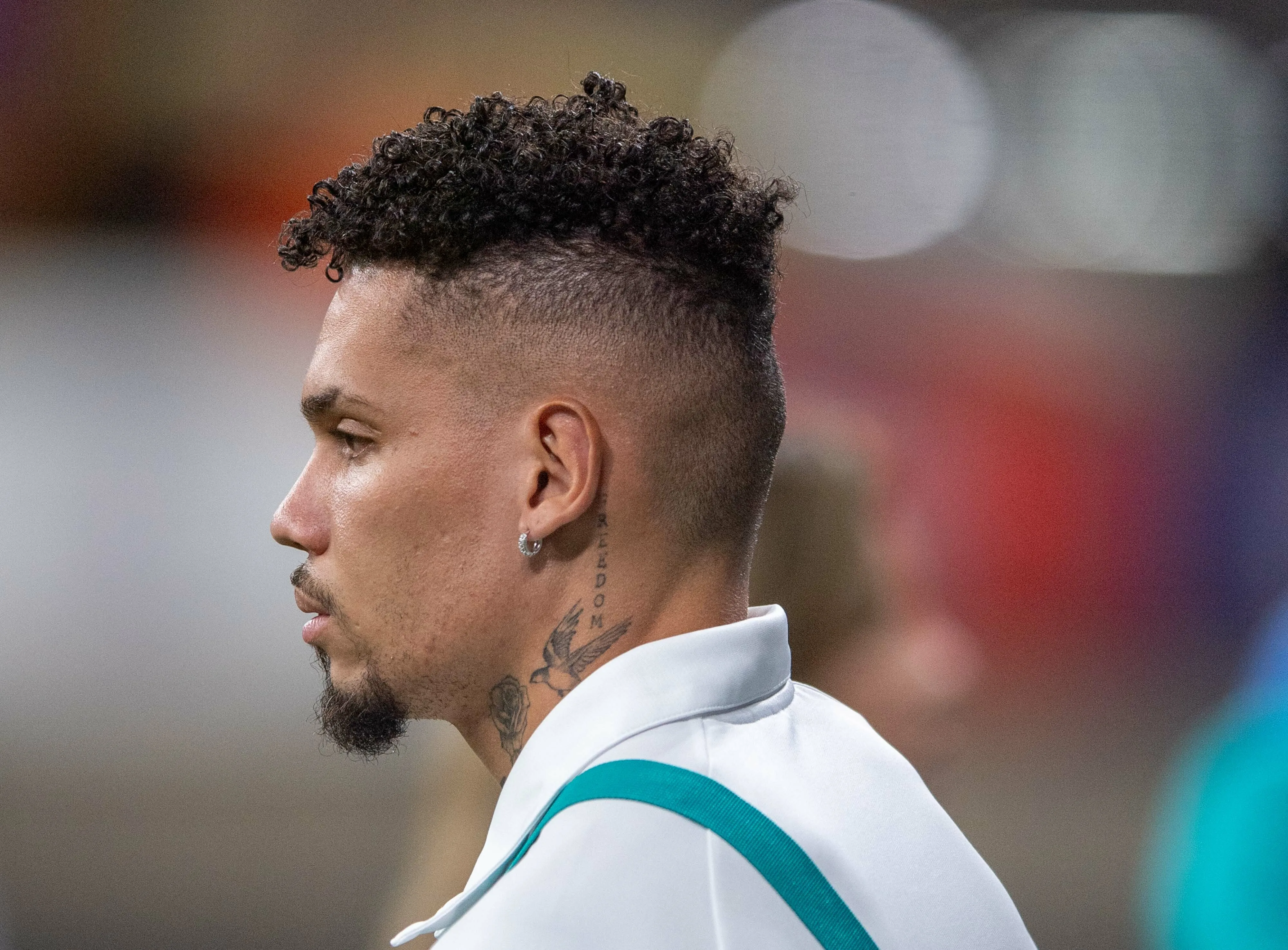 BA – SALVADOR – 05/04/2026 – BRASILEIRO A 2026, BAHIA X PALMEIRAS – Paulinho jogador do Palmeiras durante partida contra o Bahia no estadio Arena Fonte Nova pelo campeonato Brasileiro A 2026. Foto: Jhony Pinho/AGIF