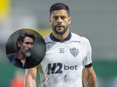 Domínguez admite surpresa sobre ausência de Hulk em Atlético-MG x Flamengo