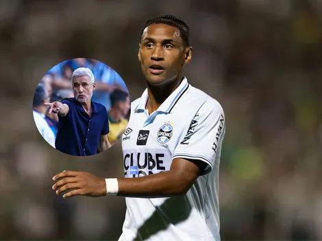 Luís Castro admite fase ruim de Tetê no Grêmio e manda recado sobre vaias