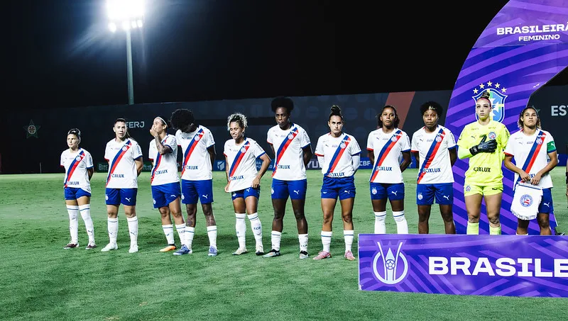 Elenco do Bahia que enfrentou o Flamengo - Foto: Leticia Martins/Bahia