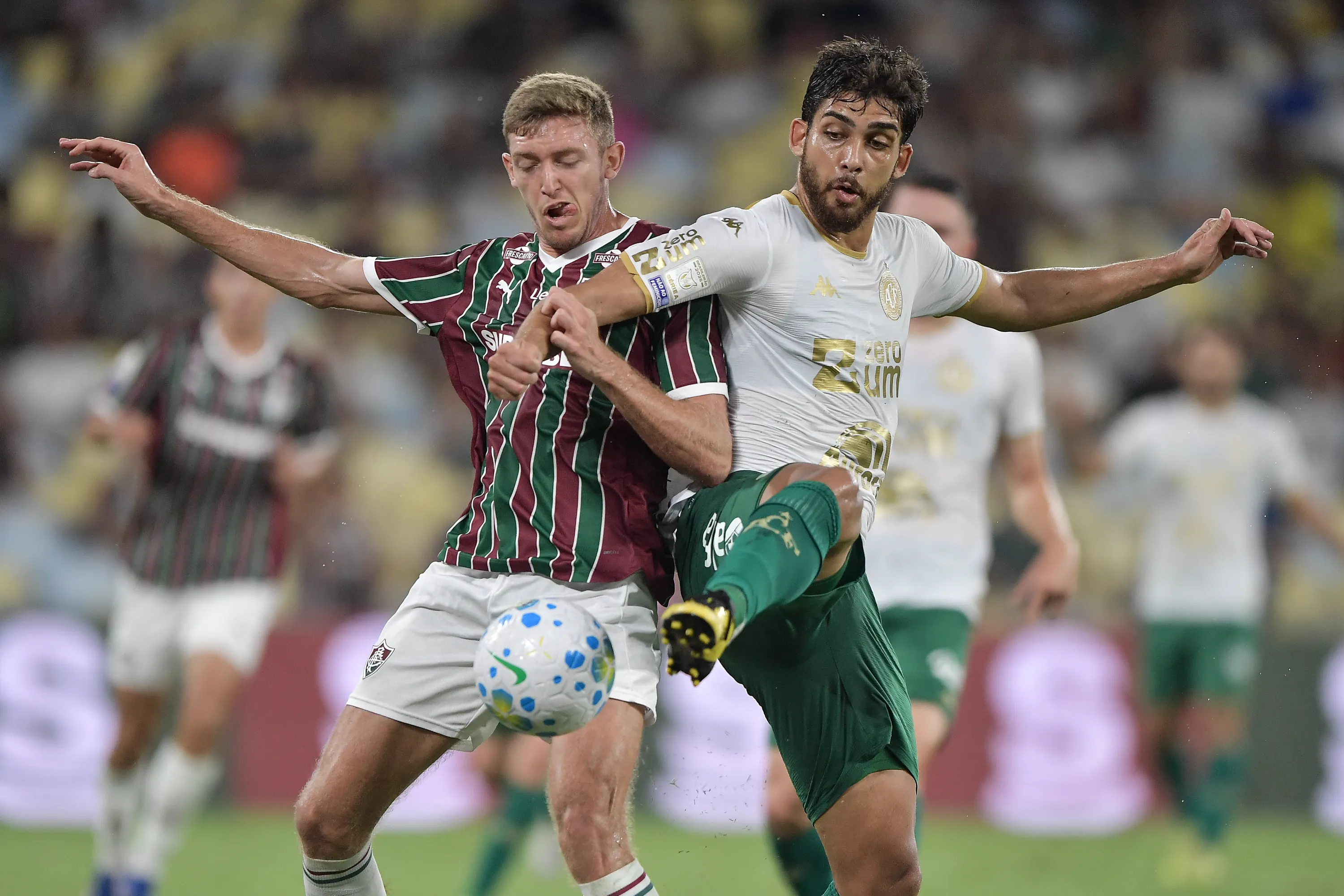 Castillo jogador do Fluminense durante partida contra o Chapecoense no estadio Maracana pelo campeonato Brasileiro A 2026. Foto: Thiago Ribeiro/AGIF