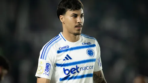 GO – GOIANIA – 22/04/2026 – COPA DO BRASIL 2026, GOIAS X CRUZEIRO – Kaio Jorge jogador do Cruzeiro durante partida contra o Goias no estadio Serrinha pelo campeonato Copa Do Brasil 2026. Foto: Isabela Azine/AGIF