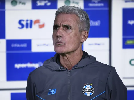 Luís Castro confia no projeto de reconstrução do Grêmio
