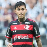 Eric Faria questiona titularidade de Pulgar no Flamengo