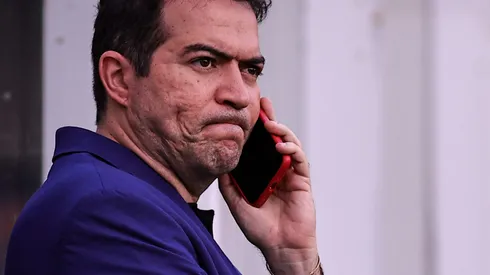 Marcelo Paz diretor do Corinthians durante partida contra o Bahia no estadio Vila Belmiro pelo campeonato Brasileiro A 2026. Foto: Fabio Giannelli/AGIF