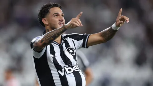 Mateo Ponto em jogo do Botafogo. Foto: Vítor Silva/Botafogo