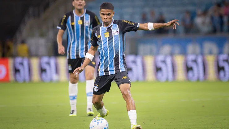 Enamorado, jogador do Grêmio. Foto: Maxi Franzoi/AGIF