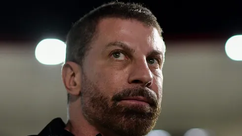 Pedrinho presidente do Vasco durante partida contra o Bragantino no estadio Sao Januario pelo campeonato Brasileiro A 2024. Foto: Thiago Ribeiro/AGIF