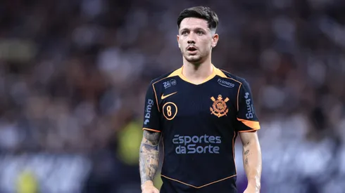 Rodrigo Garro jogador do Corinthians durante partida contra o Cruzeiro no estadio Arena Corinthians pelo campeonato Copa Do Brasil 2025.