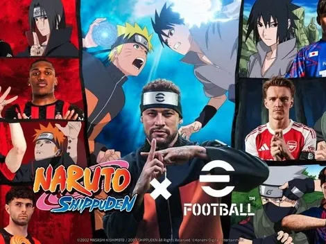 Konami junta Neymar e outro craques com Naruto em eFootball