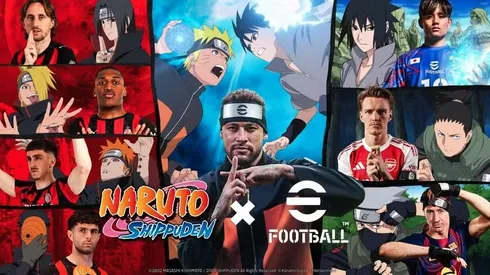 Konami une Naruto e EFootball – Foto: Divulgação/Konami.