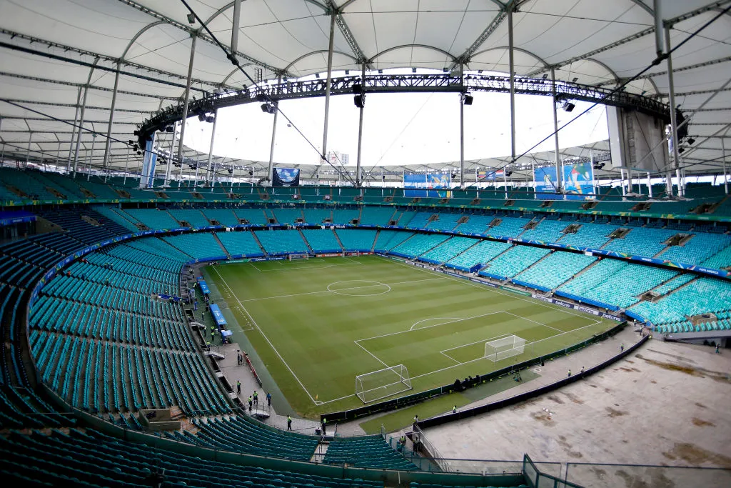 Vista panorâmica da Arena Fonte Nova – Foto: Felipe Oliveira/Getty Images