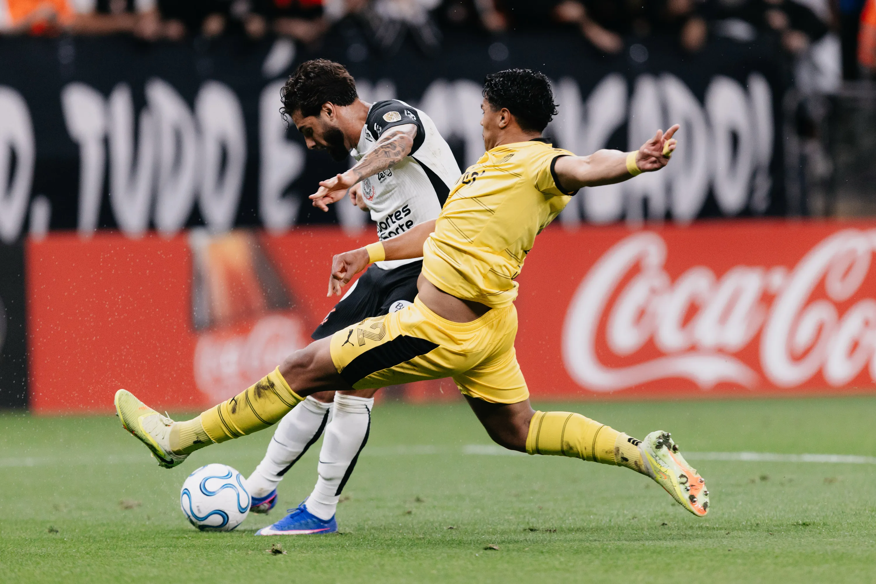 SP – SÃO PAULO – 30/04/2026 – COPA LIBERTADORES 2026, CORINTHIANS X PEÑAROL – Yuri Alberto jogador do Corinthians durante partida contra o Peñarol no estádio Arena Corinthians pelo campeonato Copa Libertadores 2026. Foto: Guilherme Veiga/RP FOTOPRESS/AGIF