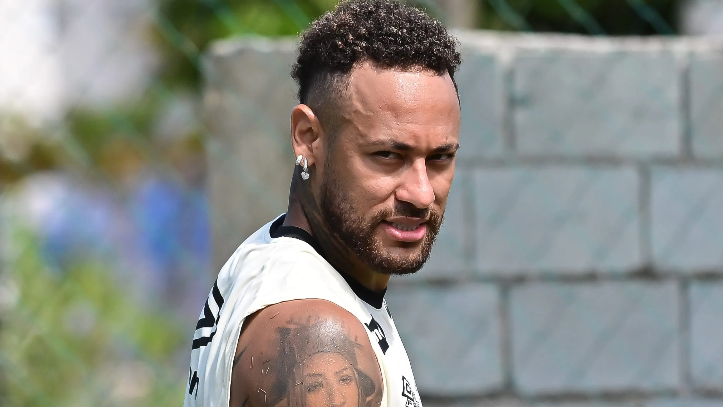 Neymar, jogador do Santos. Foto: Jota Erre/AGIF