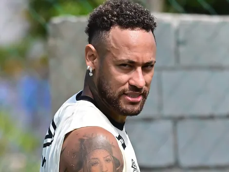 Neymar está fora do clássico entre Palmeiras x Santos