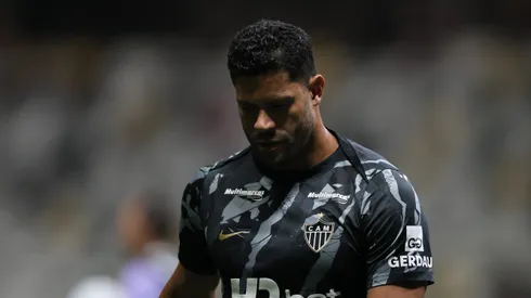 Hulk jogador do Atletico durante aquecimento antes da partida contra o Ceara no estadio Arena MRV pelo campeonato Copa Do Brasil 2026. Foto: Gilson Lobo/AGIF