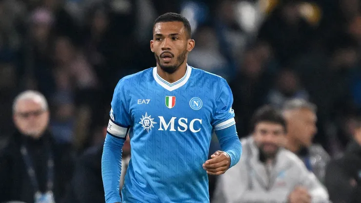 Juan Jesus, do SSC Napoli, durante a partida da Serie A entre SSC Napoli e Torino FC no Estádio Diego Armando Maradona, em 6 de março de 2026, em Nápoles, Itália. (Foto de Francesco Pecoraro/Getty Images)