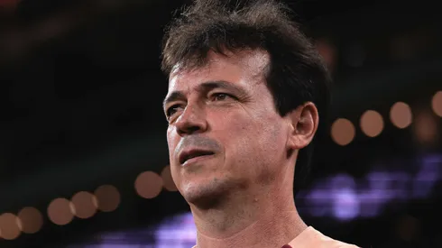 Diniz durante confronto contra o Santa Fe na Libertadores de 2026.