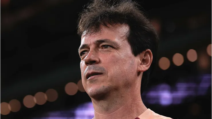 Diniz durante confronto contra o Santa Fe na Libertadores de 2026.