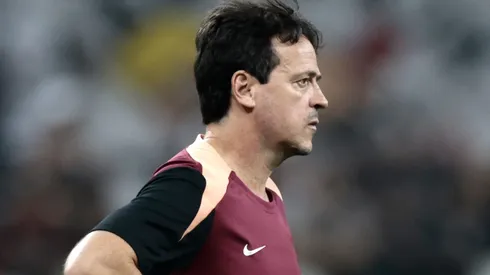 Diniz durante confronto contra o Palmeiras no Brasileirão de 2026.