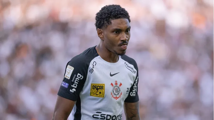 Vitinho jogador do Corinthians durante partida contra o Vasco no estadio Arena Corinthians pelo campeonato Brasileiro A 2026. Foto: Ettore Chiereguini/AGIF